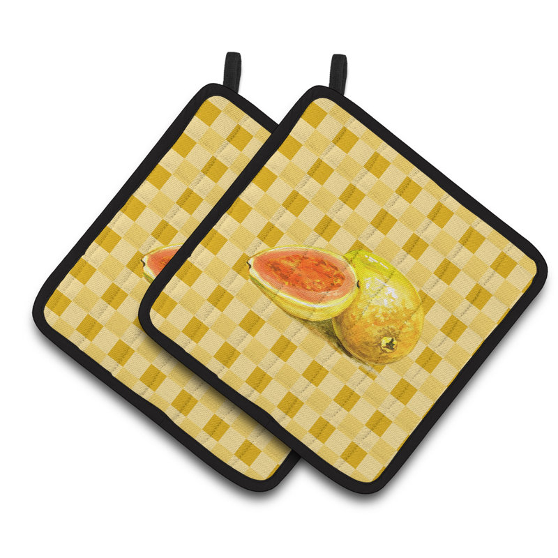 Caroline's Treasures Striped Polyester Potholder