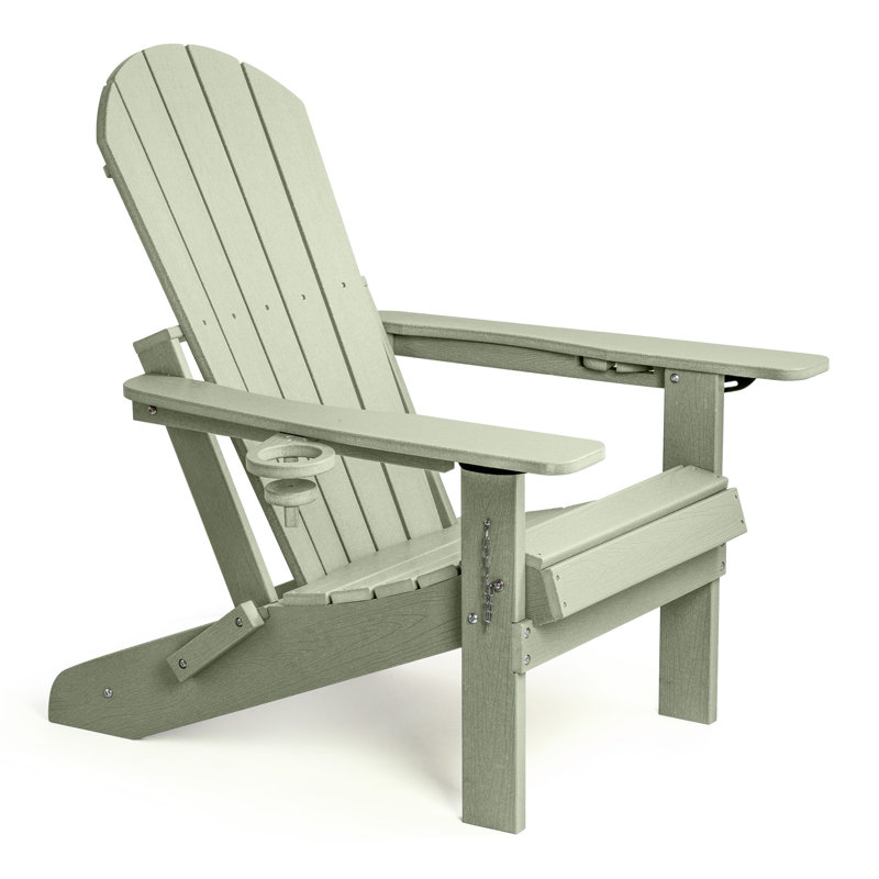 Adirondack Outdoor Adirondack Chair, Green