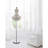 Crystal 18" Chrome Floor Lamp for Living Rooms Bedrooms Reading Corners Home Offices, 8-Light with E12 Bulb Base-31769324