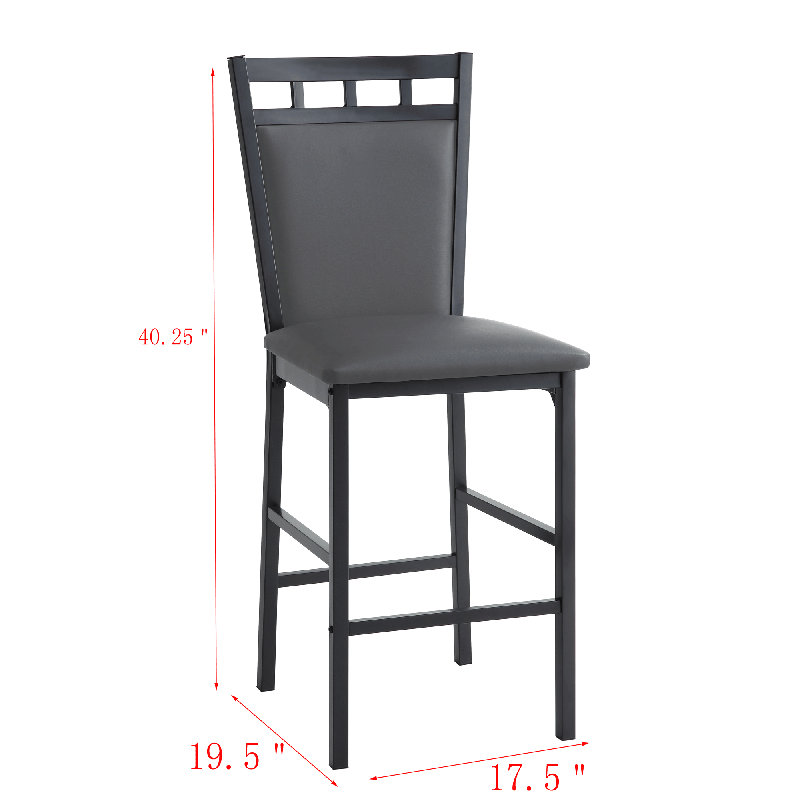 Chaise d'appoint Haverville, Gris