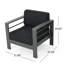 Caggiano Aluminum Outdoor Lounge Chair-100484359