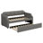 Upholstered Daybed With Trundle-106363889