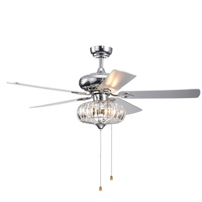 Ventilateur de plafond 52 pales 52 po avec télécommande et ensemble d'éclairage inclus Kenmure
