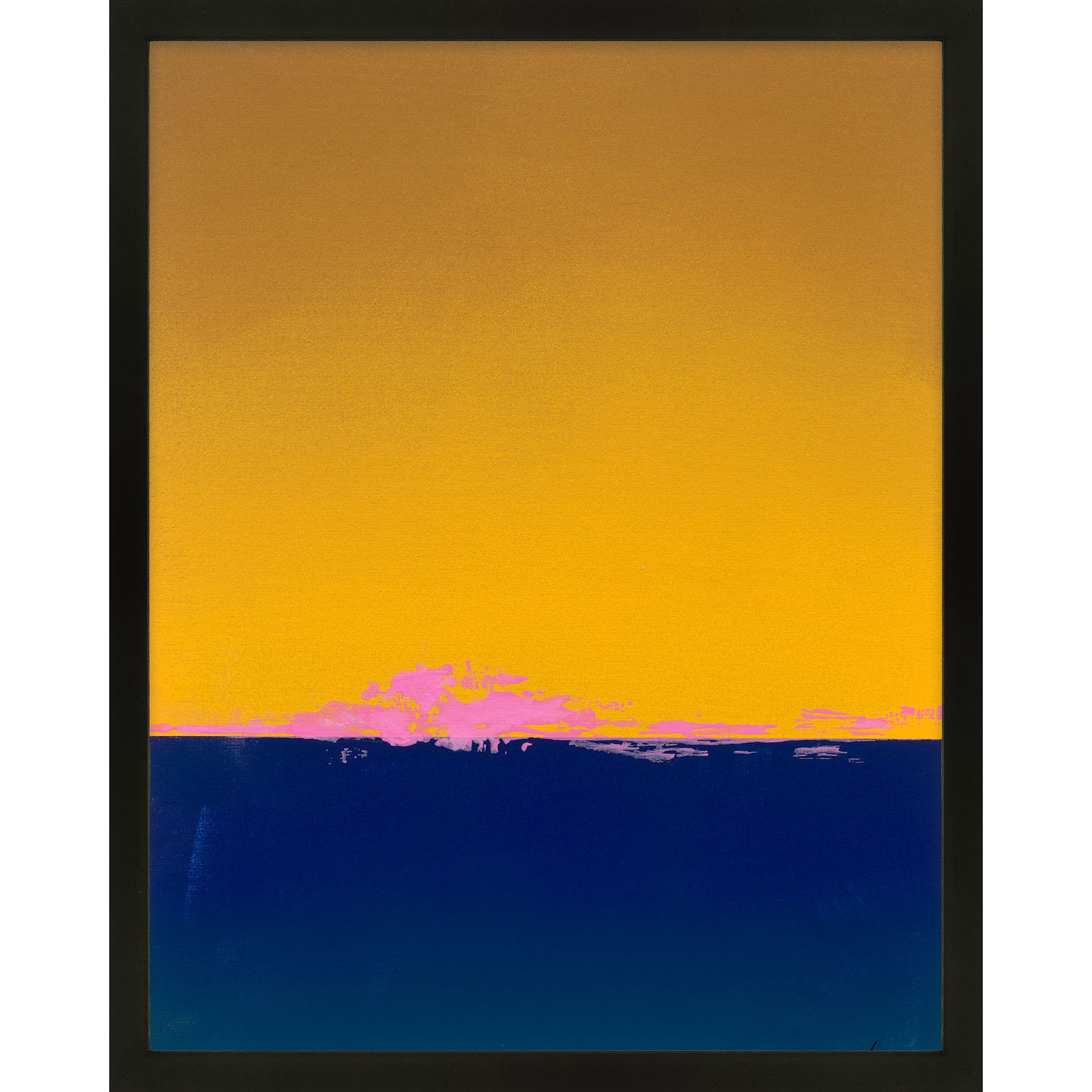 Horizon 1 by Lee Lessem, Black, 38" H x 30" W x 1.25" D