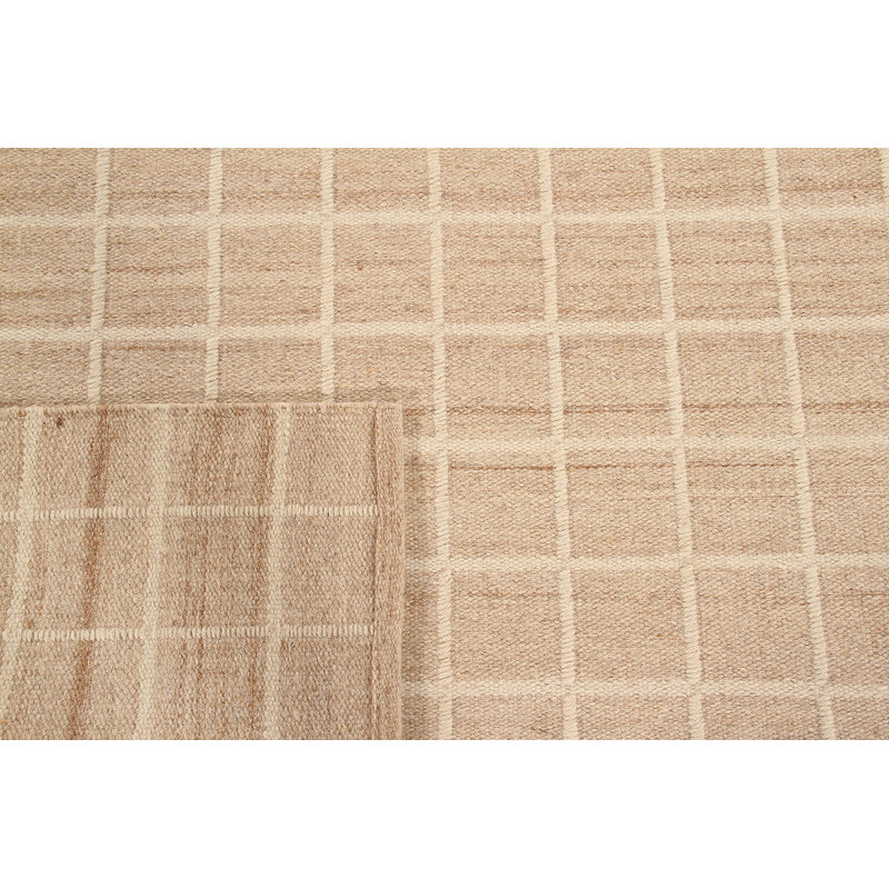 Geometric Hand Woven Area Rug, Rectangle 60 x 120cm