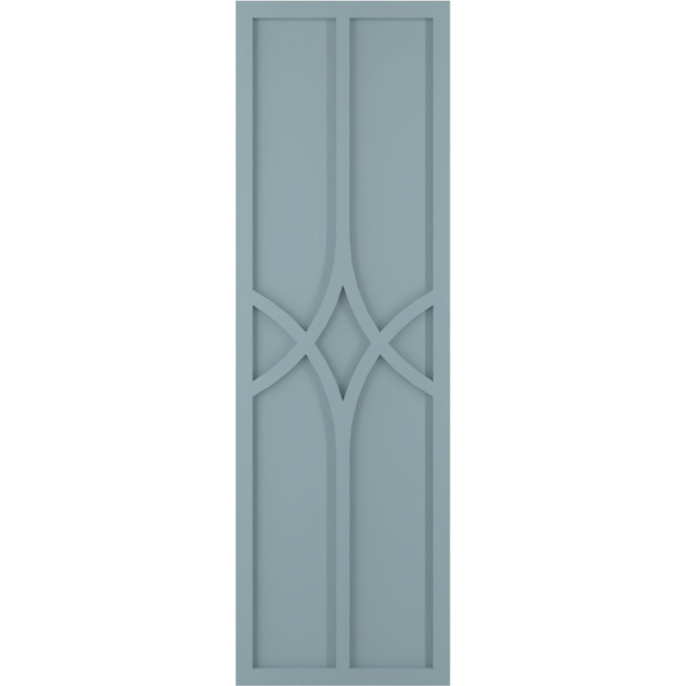 True Fit PVC Cedar Park Fixed Mount Shutters