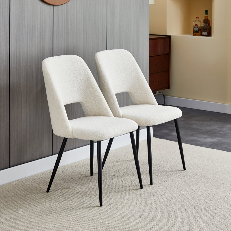 Chaise d'appoint Childersburg Clouse Schrock, Blanc