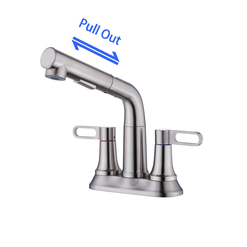 Centerset 2-handle Bathroom Faucet