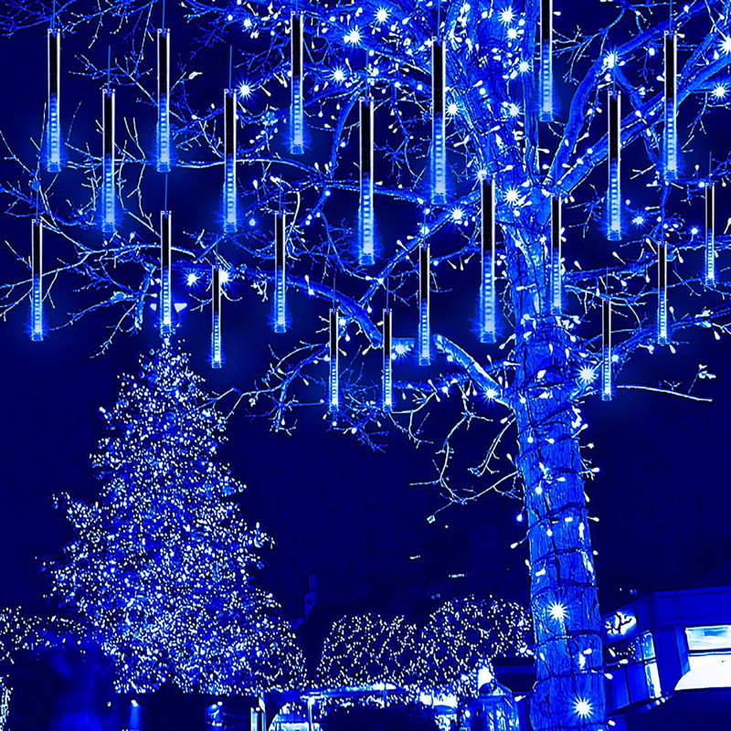 Lumières de Noël, Bleu