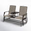 Chaise berçante d'extérieur en métal-317193240