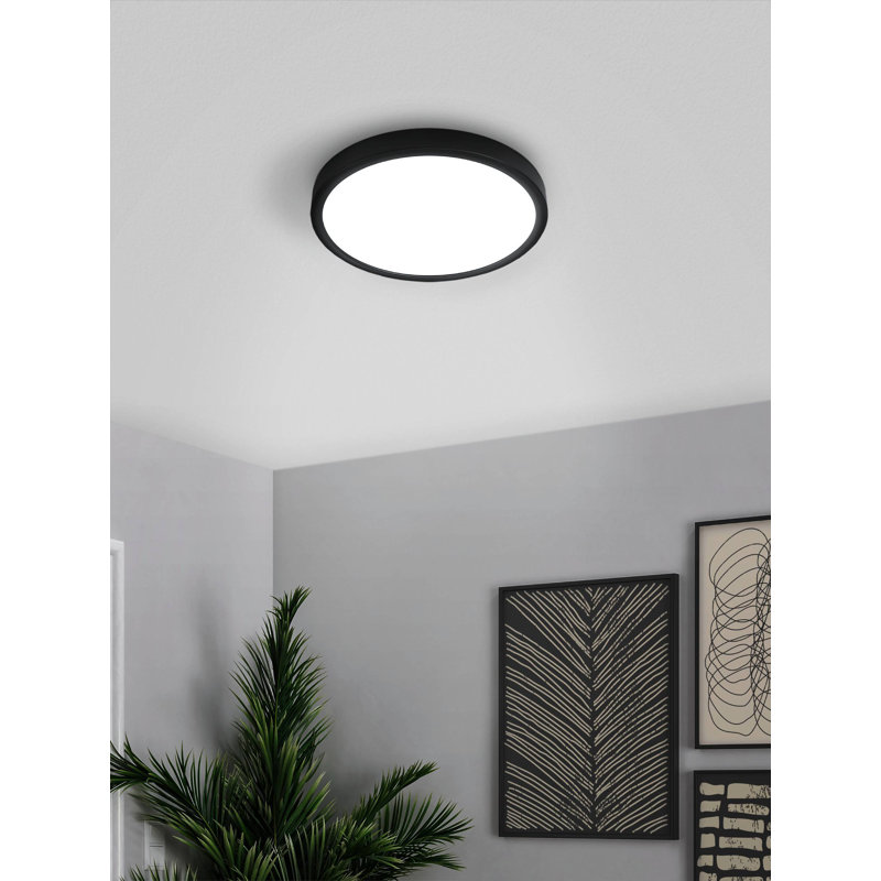 Apus LED Flush Mount, Black