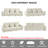 Boneless Corduroy Sponge Compression Sofa, Suitable For Living Rooms-1103617995