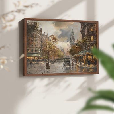 Paysage, série CLCLXXVII, reproduction encadrée