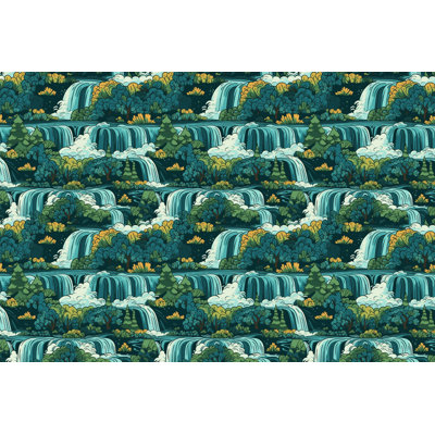 Paire de rideaux obscurcissant en polyester Parlie