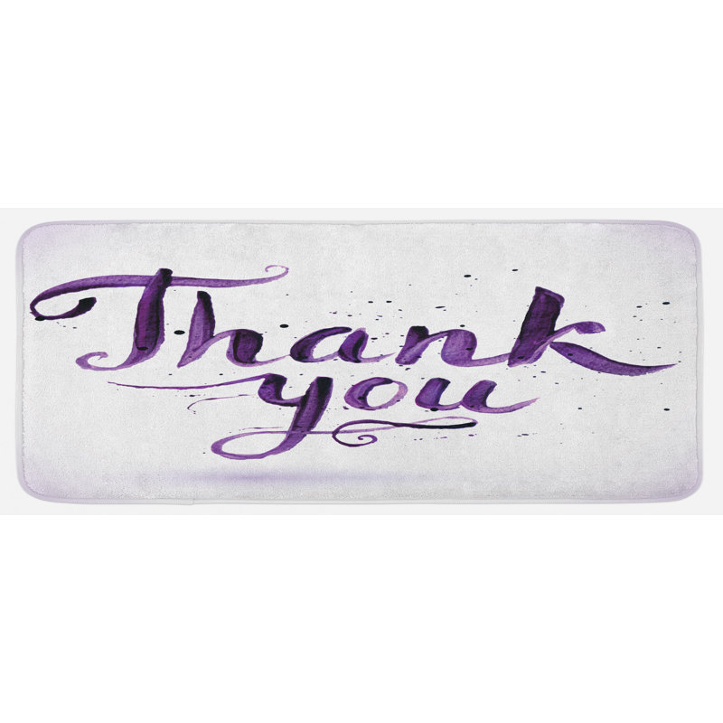 Tapis de cuisine Thank You