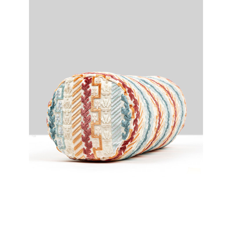 HORIZONS PILLOW, Orange Teal Villelaure