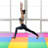 BalanceFrom Fitness 72 Sq Ft Interlocking Foam Exercise Mat Tiles, Multicolor