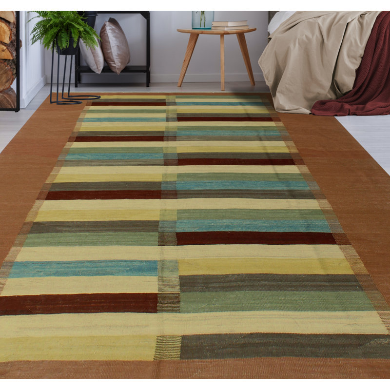 Tapis brun Winchester Kilim Demeter