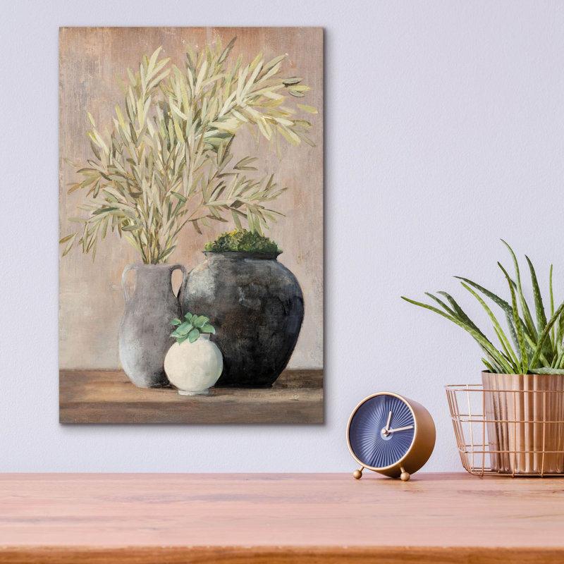 «Simple Still Life» par Julia Purinton, art mural en verre acrylique, H 16 po x l 12 po x P 0,13 po