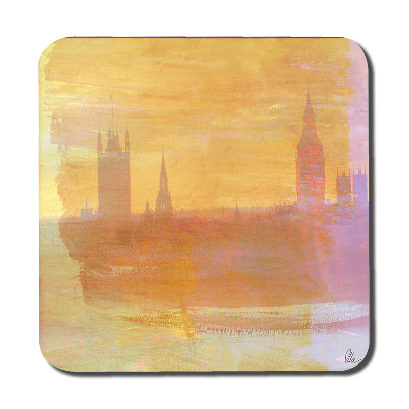 Square 6 Piece Coaster Set
