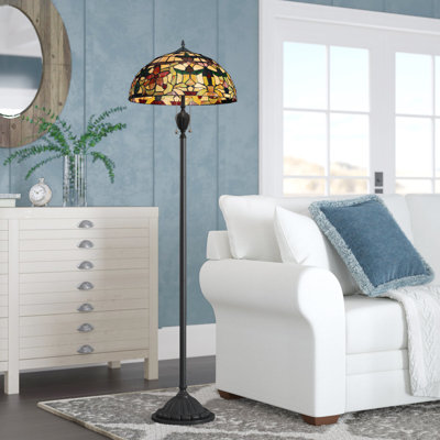 Nedrow 62'' Bronze Traditional Floor Lamp