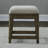 Gertraute Console Table Set w/ 2 Upholstered Stools