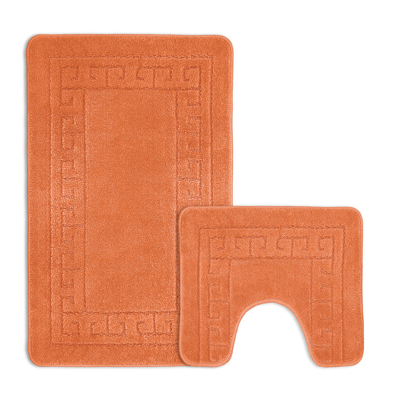 Kelya 2 Piece Bath Set, Orange