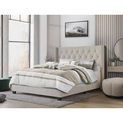 Lit tapissier Amberlee