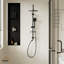 Système de douche complet avec valve brute