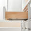 Meuble-lavabo autoportant à double cuve 60 po avec comptoir en quartz entièrement assemblé