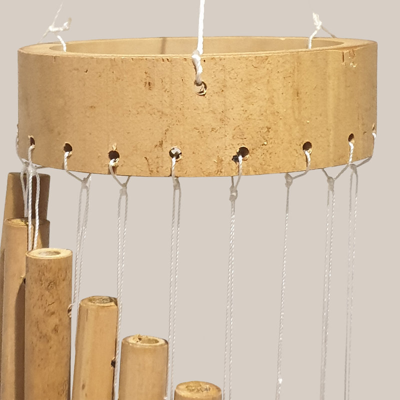 Dee Wood Abstract Wind Chime