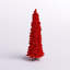 Flocked Red Fir Artificial Fir Christmas Tree-2632612