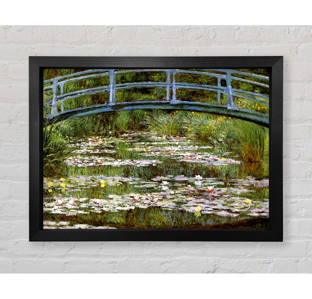 Monet Le Pont Japonais von Claude Monet - Einzelne Bilderrahmen Kunstdrucke