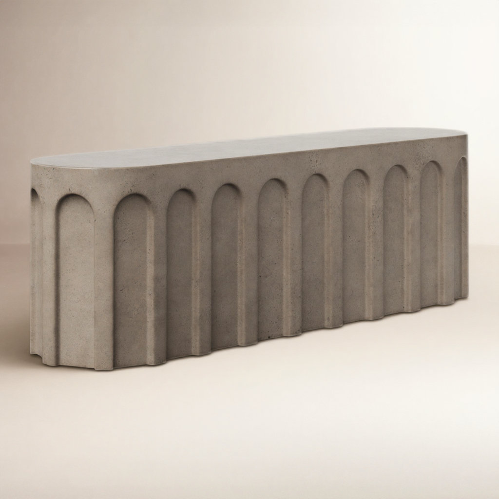 Mikah 55" Entryway Bench, Gray