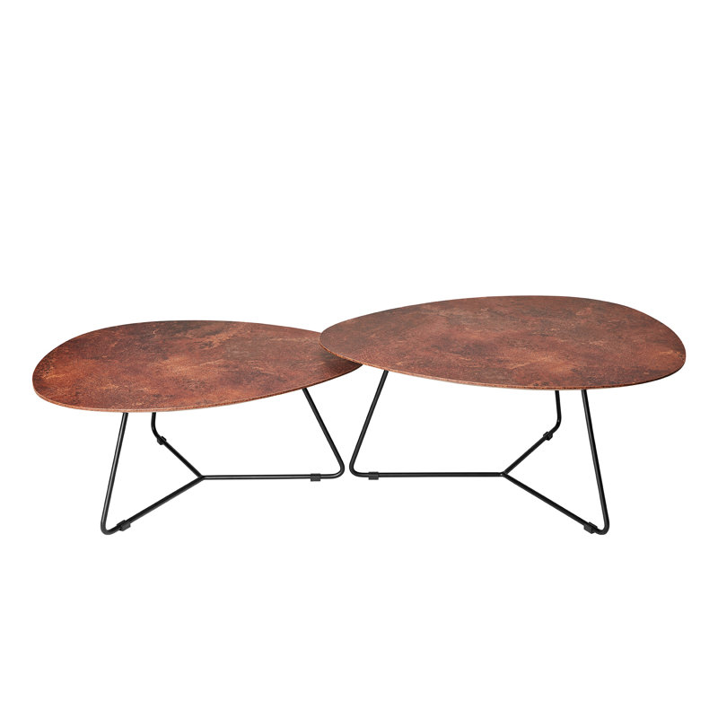 Coffee Table, warm rust