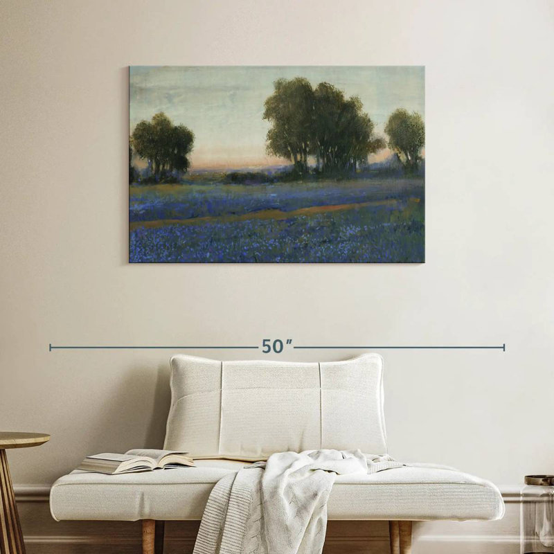 Alvord Blue Bonnet Field II, H 26 po x l 39 po