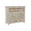 Commode média en bois massif à 6 tiroirs Eggleton
