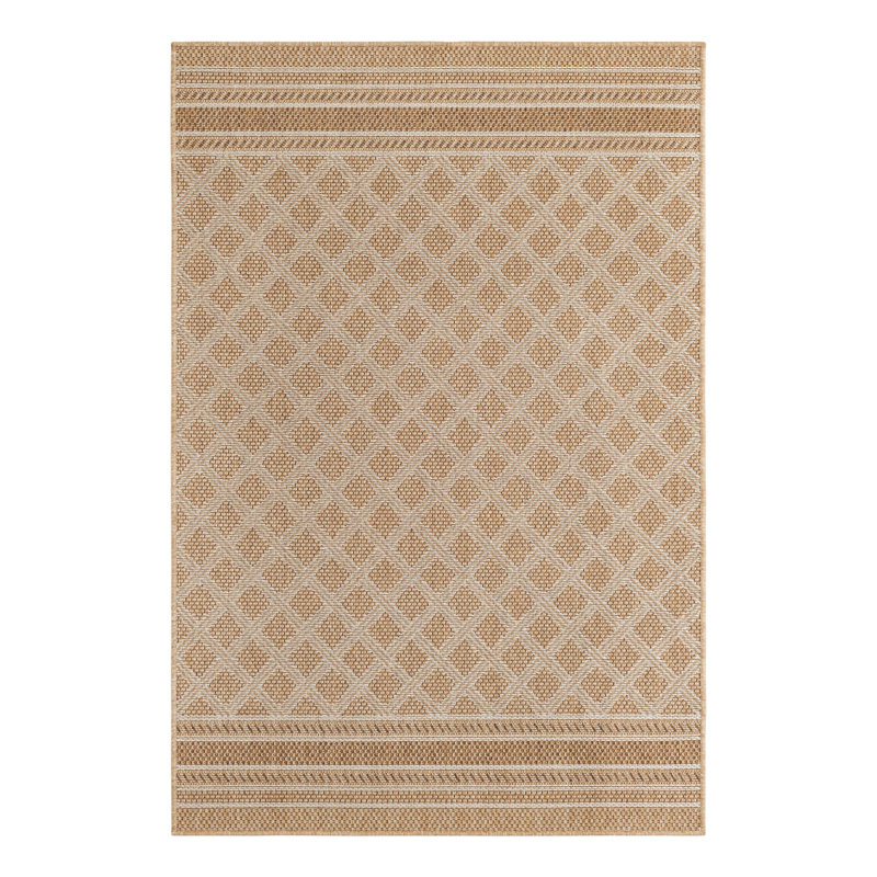 Indoor/Outdoor Trellis Area Rug, Rectangle 4'1" x 6'1"