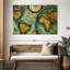 Carte du vieux monde sur toile-312494671