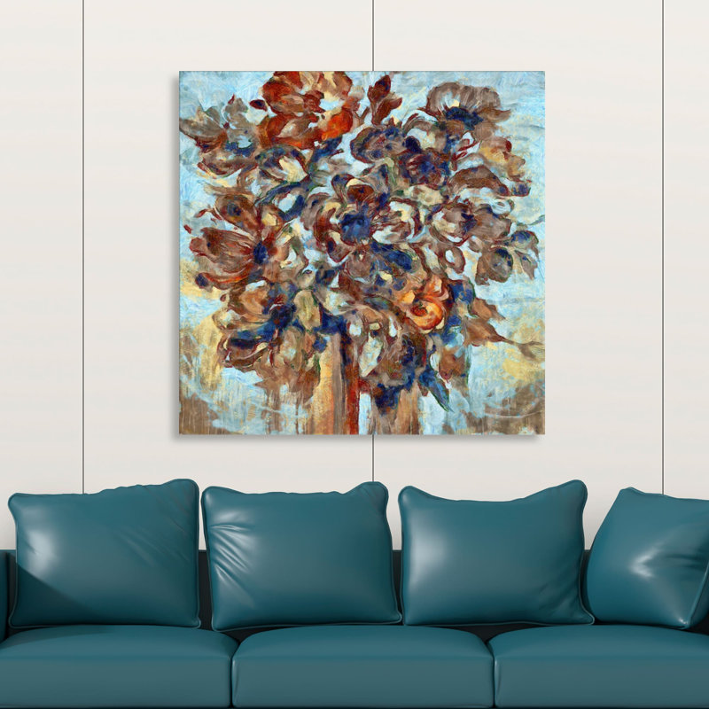 Impression sur toile tendue, H 8 po x l 8 po x P 1,5 po