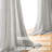 Farmhouse Sheer Curtains for Living Room Rod Pocket Panels Set-439441156-439441272