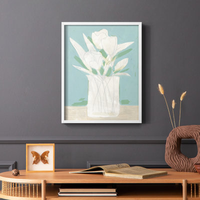 Reproduction encadrée «Mute Spring Arrangement II» - bois massif