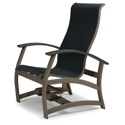 Askar Swivel Powder Coated Aluminum Outdoor Lounge Chair