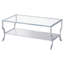 Seroff Chrome 2-piece Coffee Table Set