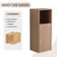 Armoire murale de salle de bain 12 "avec tablette, porte à fermeture en douceur et design flottant moderne 12"-114222765