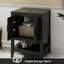 Base de meuble-lavabo simple 24 po seulement, lavabo vasque non inclus, tablette ouverte-116619150