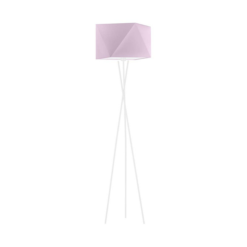 Ayane 163cm Tripod Floor Lamp, Light Violet, White