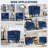 Barrel-Shaped Upholstered Velvet Chair-202871944