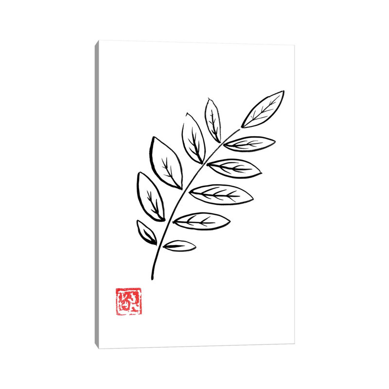 Laurel by Péchane - Print on Canvas, Wrapped Canvas, 101.6 cm H x 66.04 cm W x 1.91 cm D
