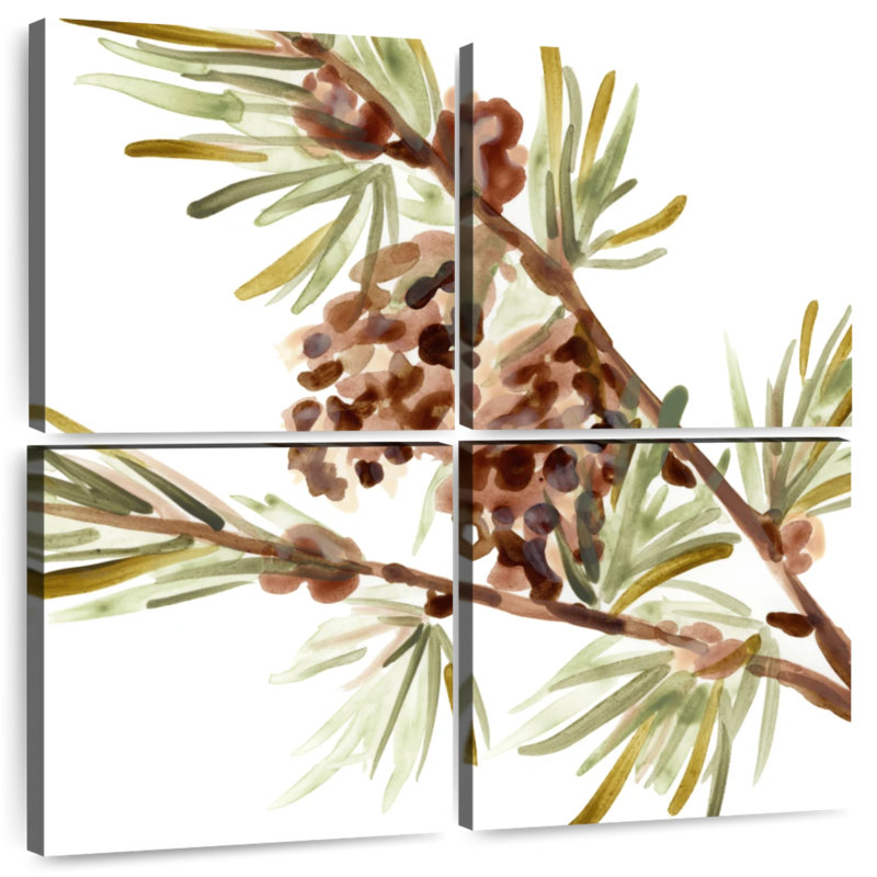 Harnek Simple Pine Cone II, 18" H x 18" W